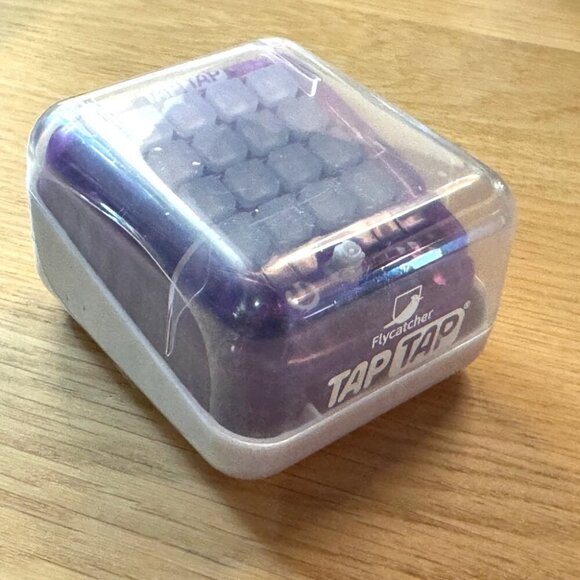 TapTap® Mini Smart Fidget Toy Electronic Game from Flycatcher Toys, Purple - Picture 5 of 7